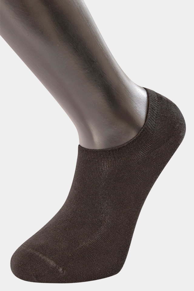 Türen Erkek Düz Sneakers Çorap 6'li Paket