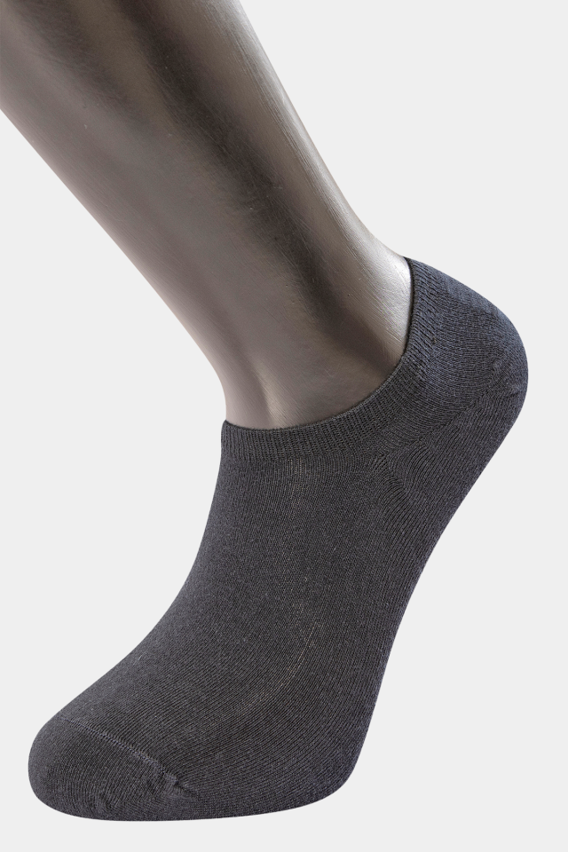 Türen Erkek Düz Sneakers Çorap 6'li Paket