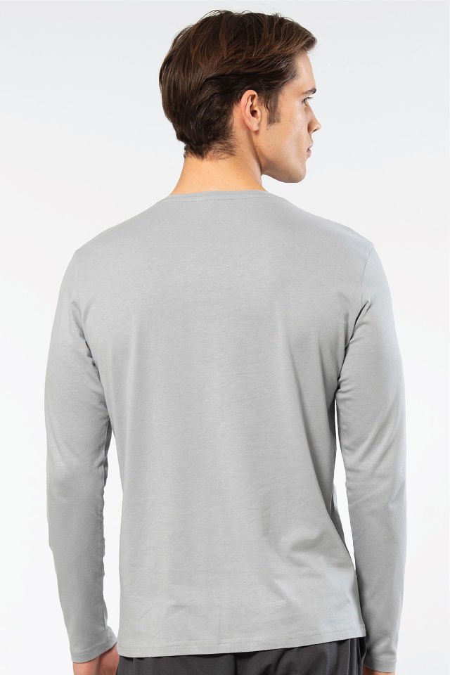 Cacharel Erkek Modal Pamuk Bisiklet Yaka T-shirt