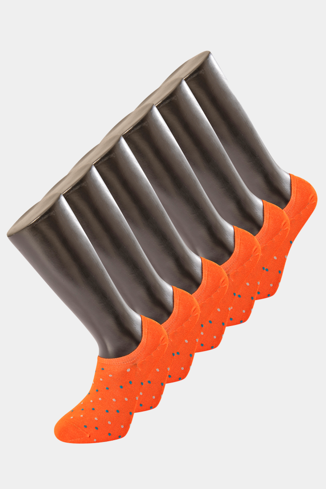 Türen Erkek Puanlı Sneakers Çorap 6'lı Paket