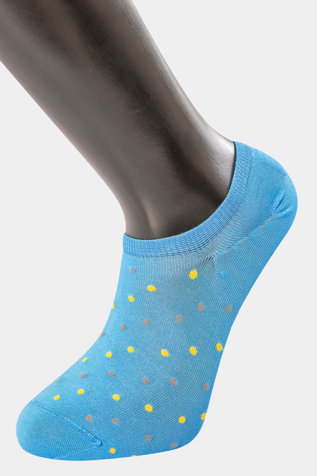 Türen Erkek Puanli Sneakers Çorap 6'li Paket