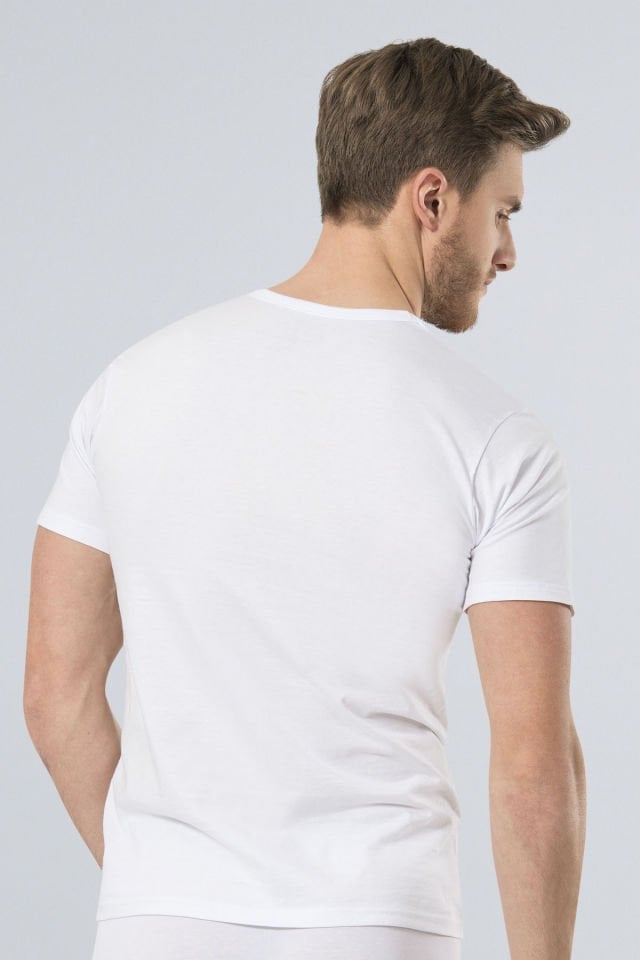 Türen Erkek Penye Bisiklet Yaka Fanila 2'li Paket