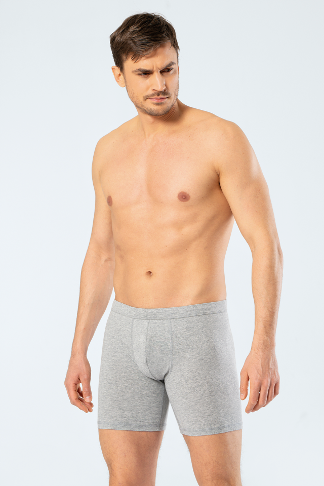 Cacharel Erkek Likrali Uzun Boxer (Bel Bantli)