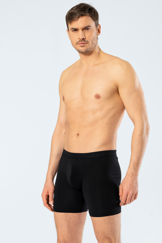 Cacharel Erkek Likrali Uzun Boxer (Bel Bantli)