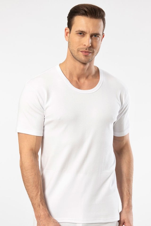 Türen Erkek Interlok O yaka Fanila