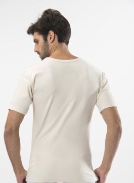 Türen Erkek Interlok O yaka Fanila