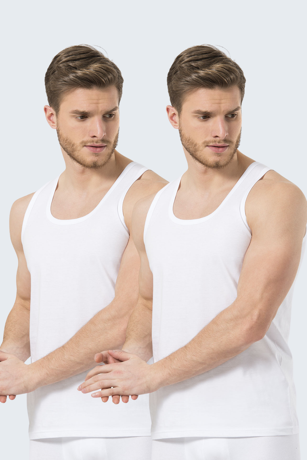 Türen Erkek Bantlı Atlet 2'li Paket