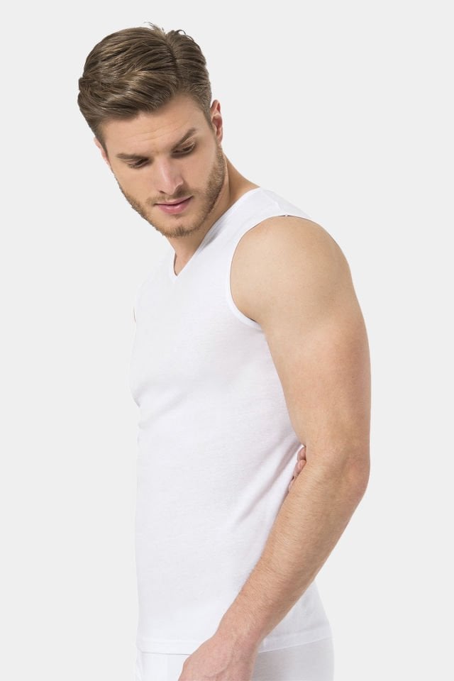 Türen Erkek Spor V yaka Atlet 2'li Paket