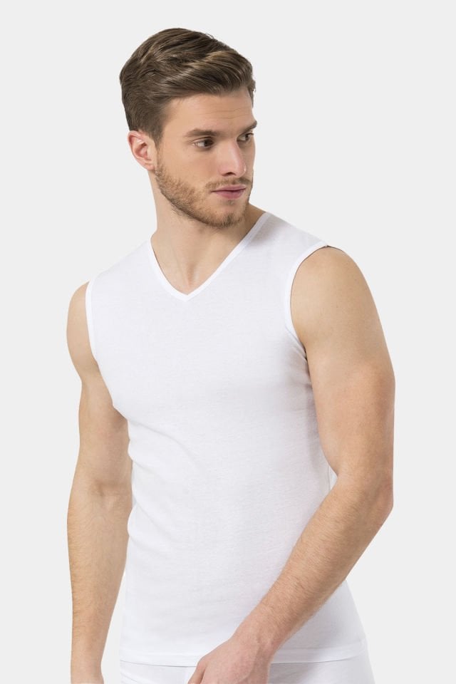 Türen Erkek Spor V yaka Atlet 2'li Paket