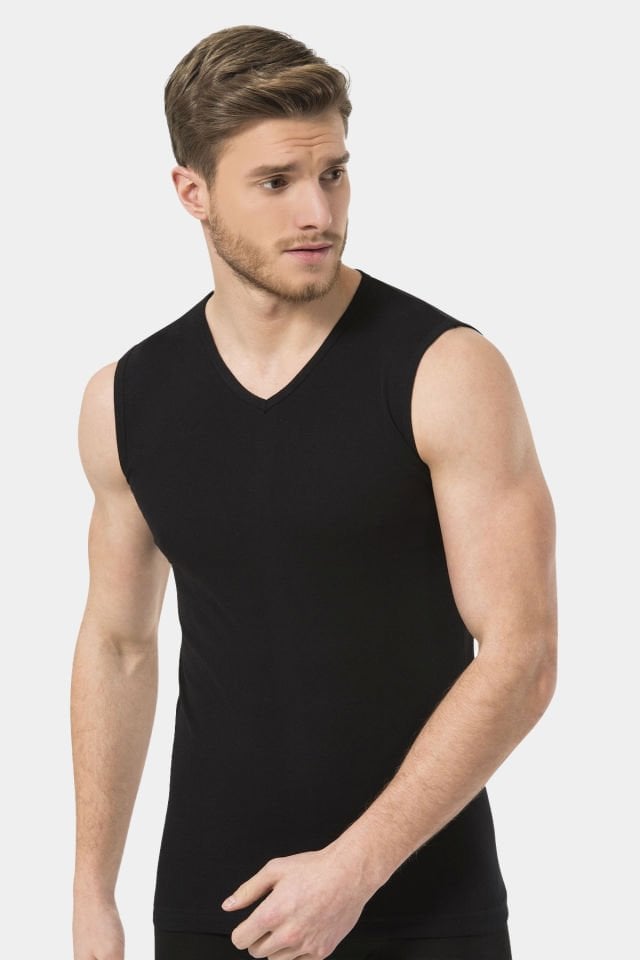 Türen Erkek Spor V yaka Atlet 2'li Paket