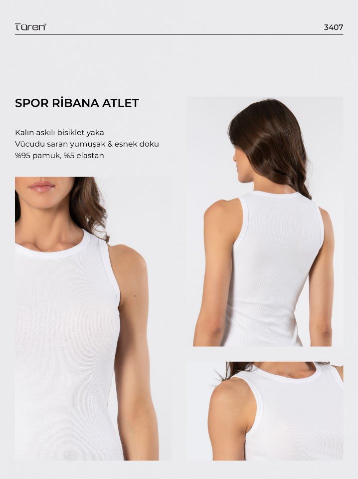 Türen Kadin Kolsuz Ribana Atlet