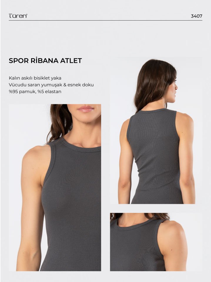 Türen Kadin Kolsuz Ribana Atlet