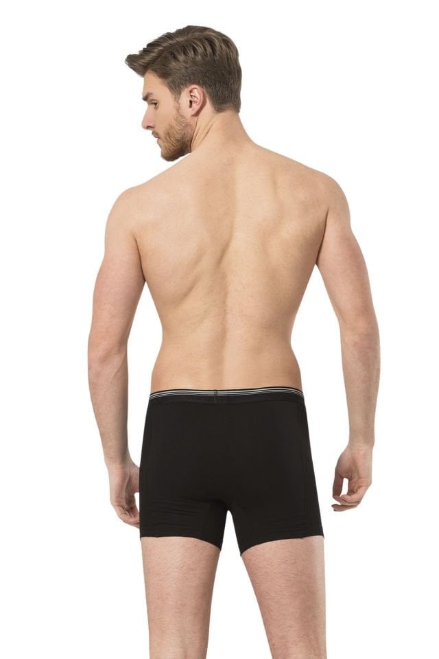 Türen Erkek Likrali Dügmeli Boxer 2'li Paket