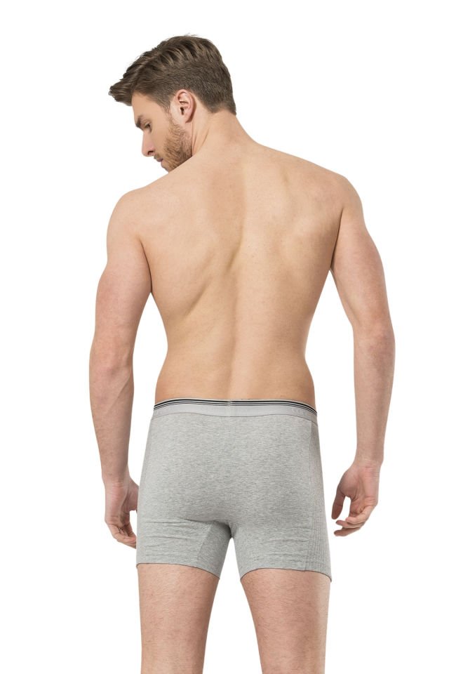 Türen Erkek Likralı Düğmeli Boxer (2\'li Paket)