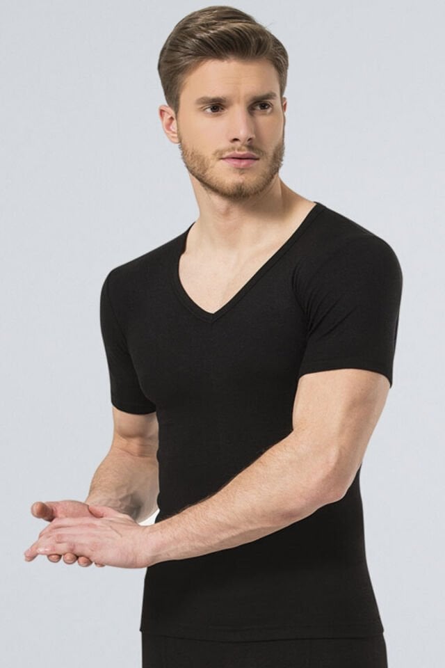 Türen Termal V Yaka Kısa Kol (Unisex)