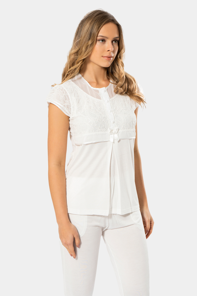 Dantelli Pijama Takımı